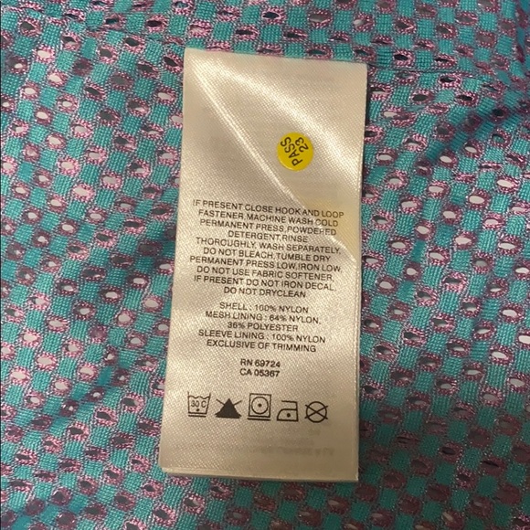 Girls Columbia Purple Windbreaker Size 14/16 - Picture 5 of 8